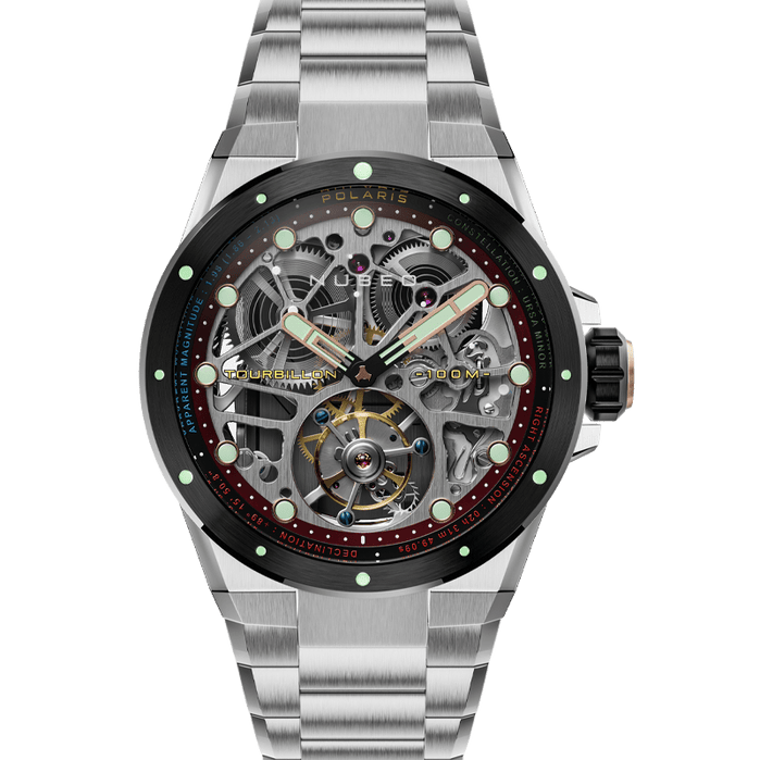 Nubeo Polaris Tourbillon Limited Edition Aura Black angled shot picture