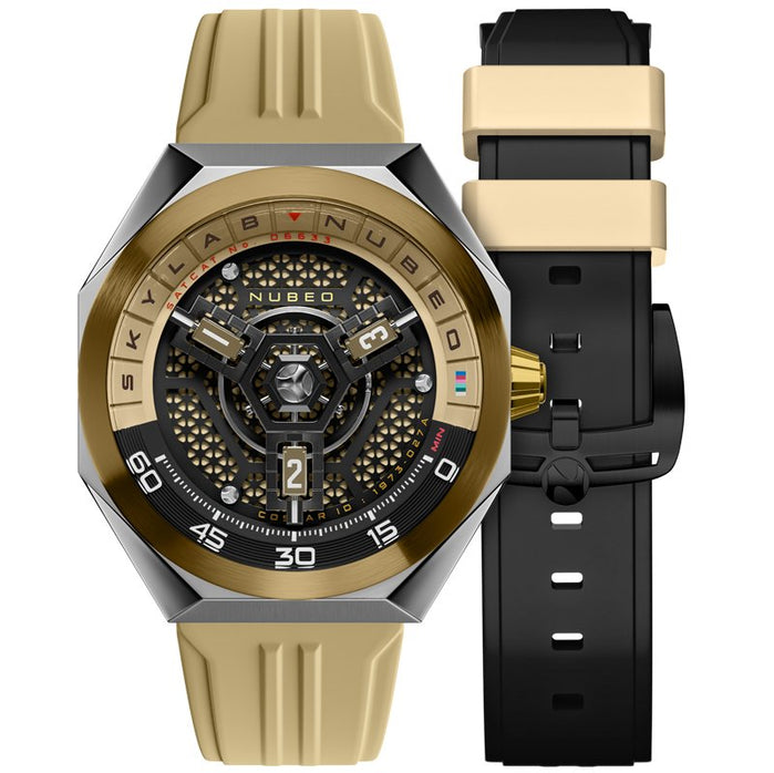 Nubeo Skylab Automatic Khaki Limited Edition angled shot picture