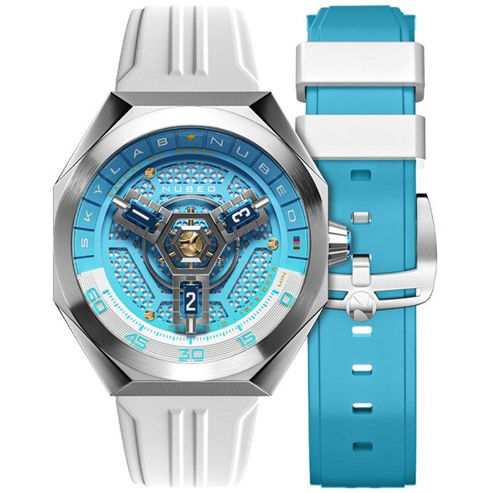 Nubeo Skylab Automatic Limited Edition Ice Blue angled shot picture