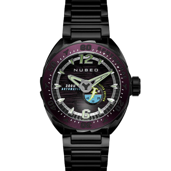 Nubeo Sphyrnidae Automatic Limited Edition Manta Black angled shot picture