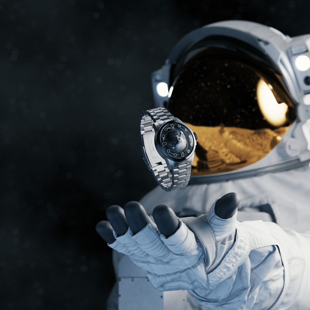 Nubeo Tranquility Automatic Crescent Blue Limited Edition