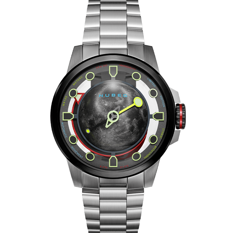 ヌヴォラ Nubeo Tranquility Automatic Limited Edition Waning Black | Watches.com