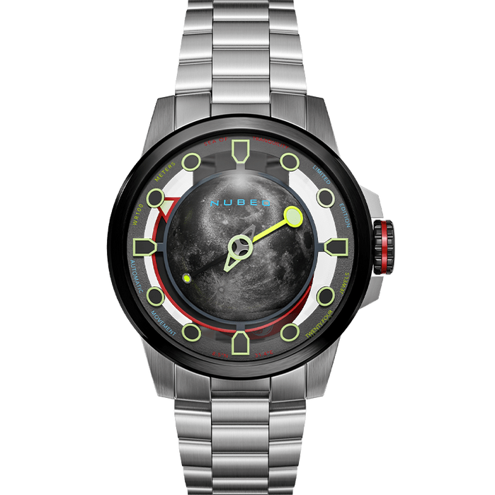 Nubeo Tranquility Automatic Limited Edition Waning Black angled shot picture