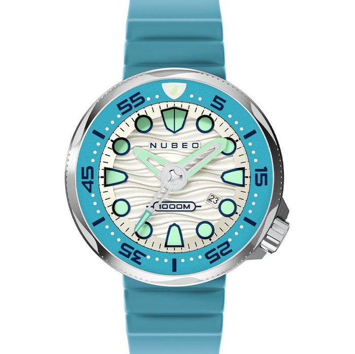 Nubeo Ventana Automatic Limited Edition Rare Blue angled shot picture