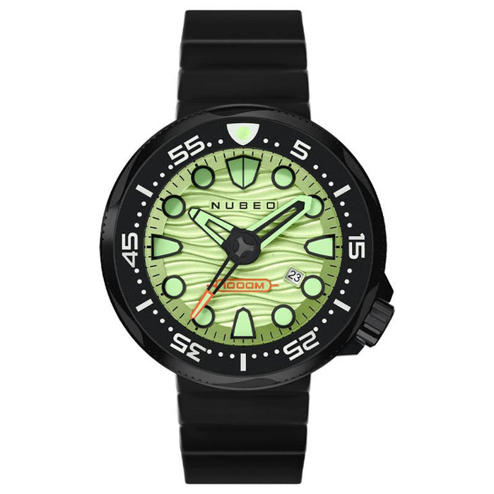 Nubeo Ventana Automatic Matcha Green Limited Edition angled shot picture