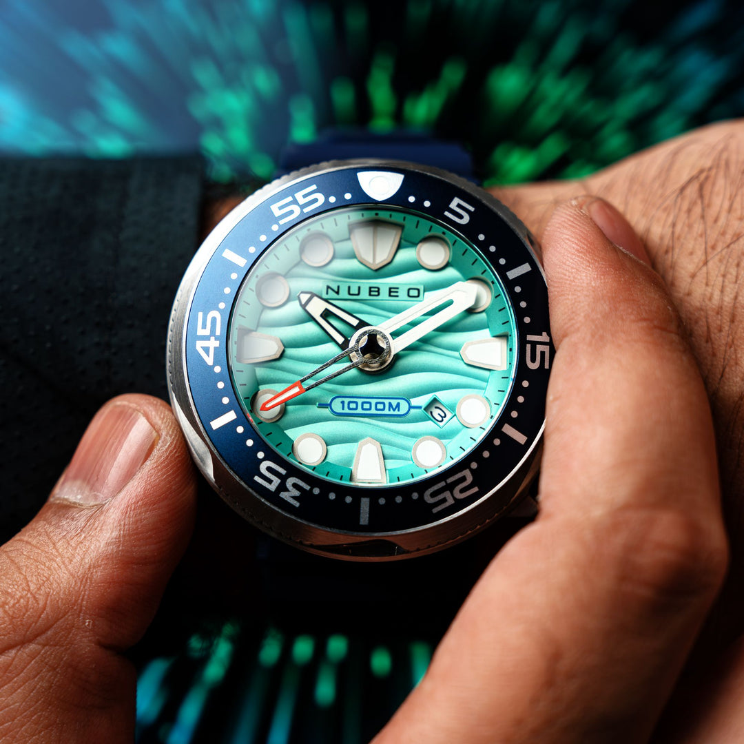 Nubeo Ventana Automatic Turquoise Blue Limited Edition | Watches.com