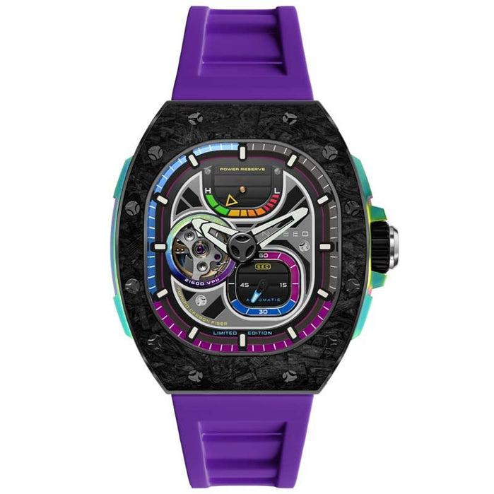 Nubeo Viper Automatic Indigo Limited Edition angled shot picture