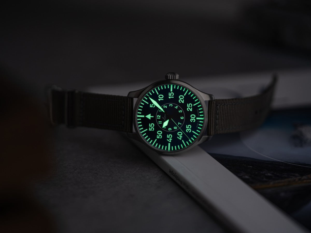 Laco Aachen Blaue Stunde 42mm Nylon Blue – Watches.com