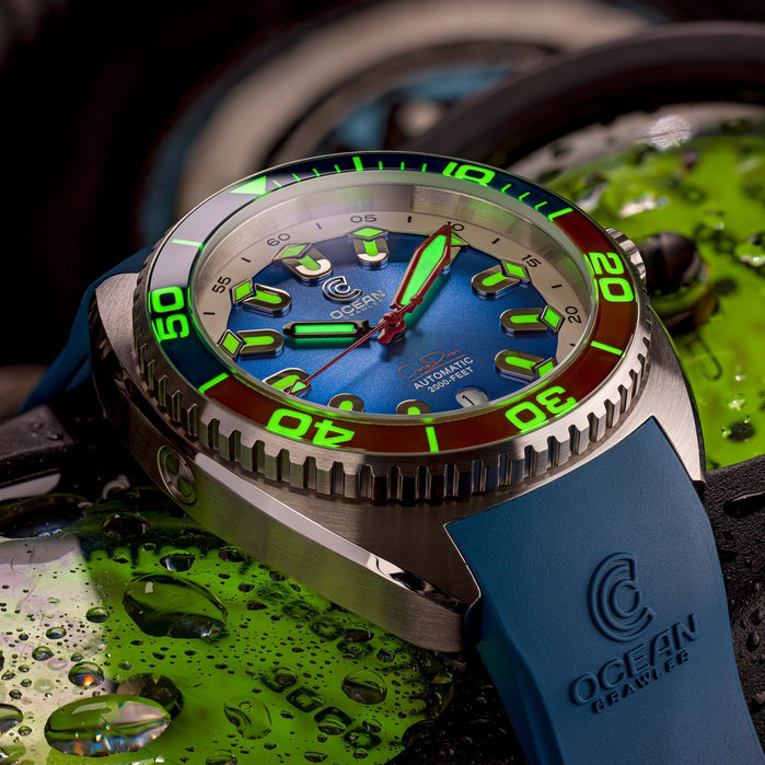 Ocean Crawler Core Diver Blue Limited Edition angled shot picture