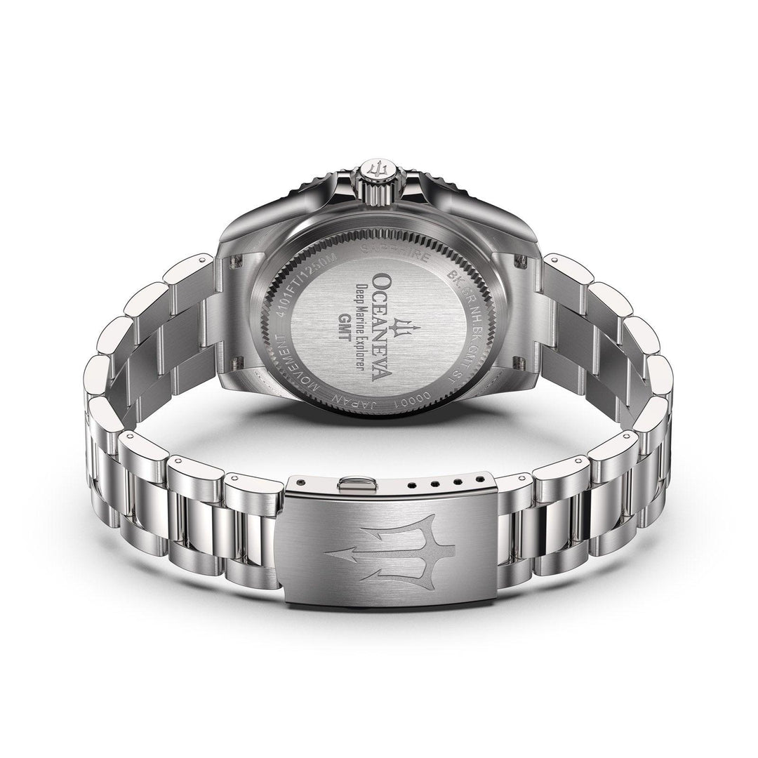 Oceaneva Deep Marine Explorer GMT Automatic 1250M Pro Diver Green