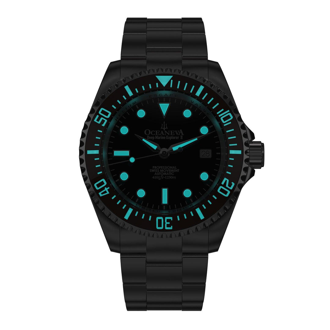 Oceaneva Deep Marine Explorer II Automatic 1250M Pro Diver Brown