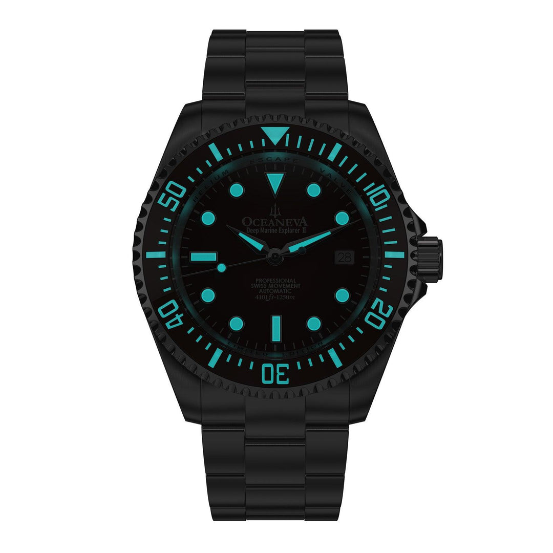 Oceaneva Deep Marine Explorer II Automatic 1250M Pro Diver Brown