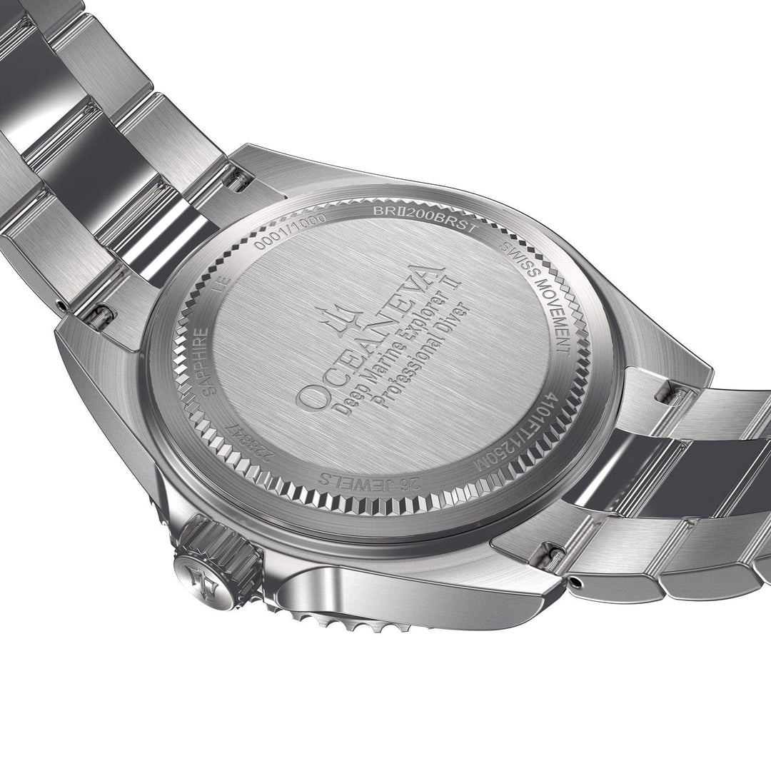 Oceaneva Deep Marine Explorer II Automatic 1250M Pro Diver Brown