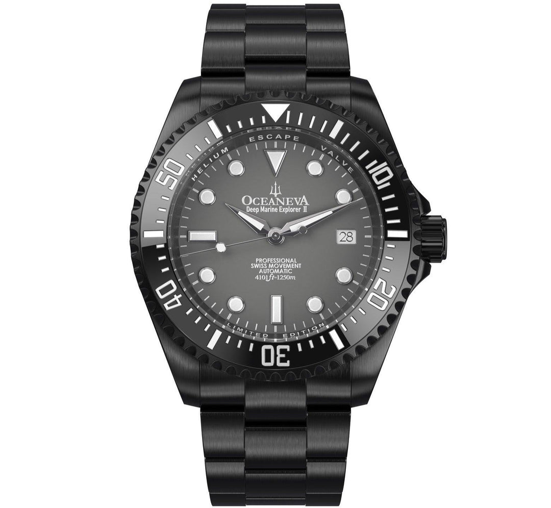 Oceaneva Deep Marine Explorer II Automatic 1250M Pro Diver Gray