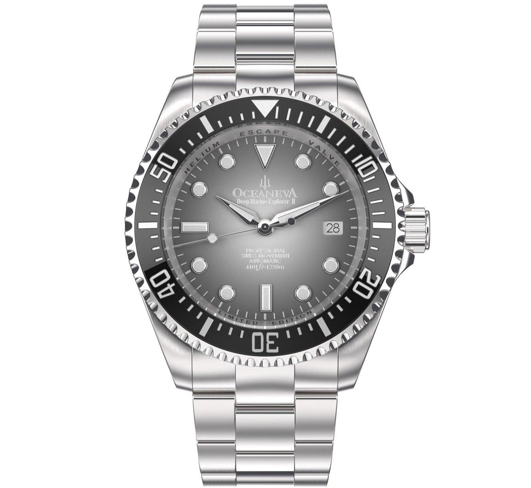 Oceaneva Deep Marine Explorer II Automatic 1250M Pro Diver Gray