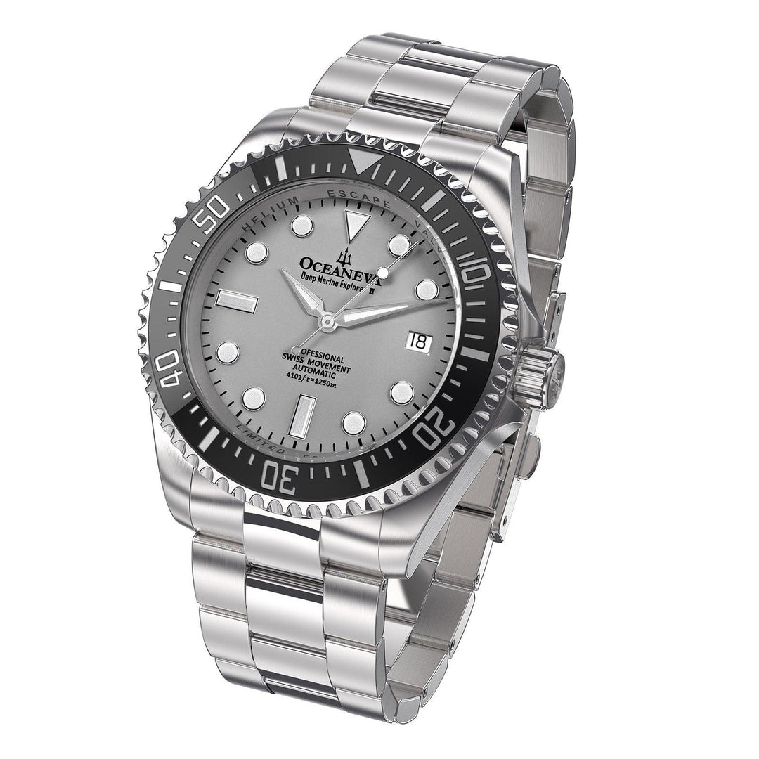 Oceaneva Deep Marine Explorer II Automatic 1250M Pro Diver Gray