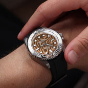 Oceaneva Deep Marine Explorer II Damascus Rose Gold Limited Edition