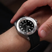 Oceaneva Deep Marine Explorer II Damascus Steel Black Limited Edition