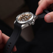 Oceaneva Deep Marine Explorer II Damascus Rose Gold Limited Edition