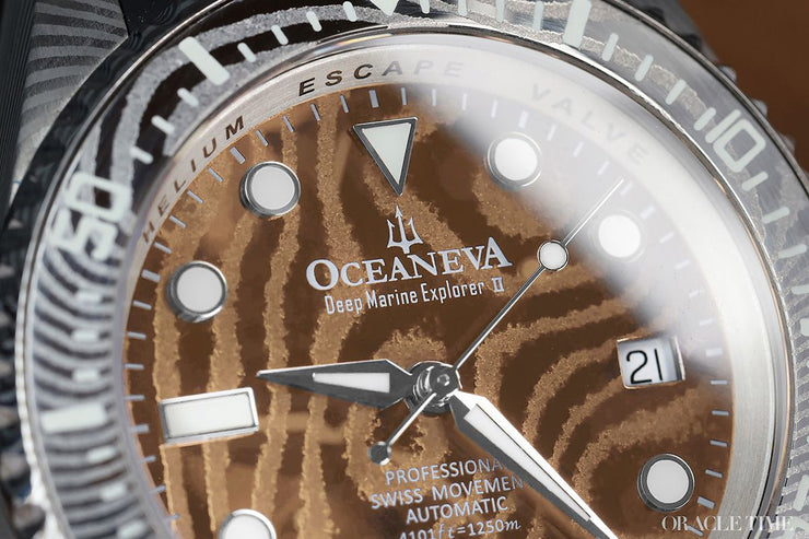 Oceaneva Deep Marine Explorer II Damascus Rose Gold Limited Edition