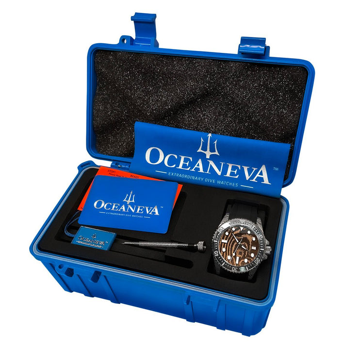 Oceaneva Deep Marine Explorer II Damascus Rose Gold Limited Edition