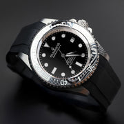 Oceaneva Deep Marine Explorer II Damascus Steel Black Limited Edition