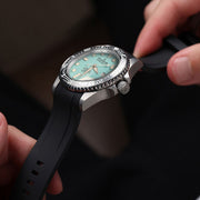 Oceaneva Deep Marine Explorer II Damascus Sky Blue Limited Edition
