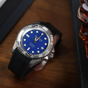 Oceaneva Deep Marine Explorer II Damascus Blue Limited Edition