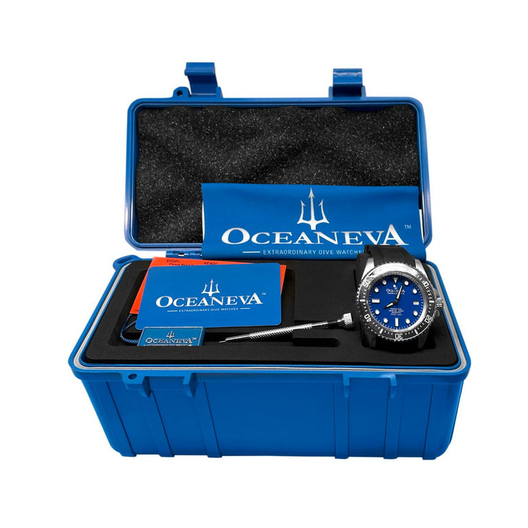 Oceaneva Deep Marine Explorer II Damascus Blue Limited Edition