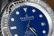 Oceaneva Deep Marine Explorer II Damascus Blue Limited Edition