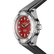 Oceaneva Deep Marine Explorer II Damascus Red Enamel Limited Edition