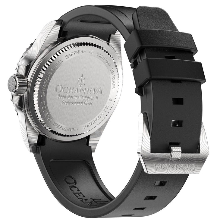 Oceaneva Deep Marine Explorer II Damascus Green Enamel Limited Edition