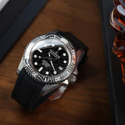 Oceaneva Deep Marine Explorer II Damascus Black Limited Edition