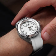 Oceaneva Deep Marine Explorer II Damascus All White Limited Edition