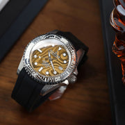 Oceaneva Deep Marine Explorer II Damascus Yellow Gold Limited Edition