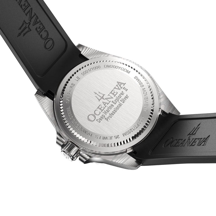 Oceaneva Deep Marine Explorer II Damascus Yellow Gold Limited Edition