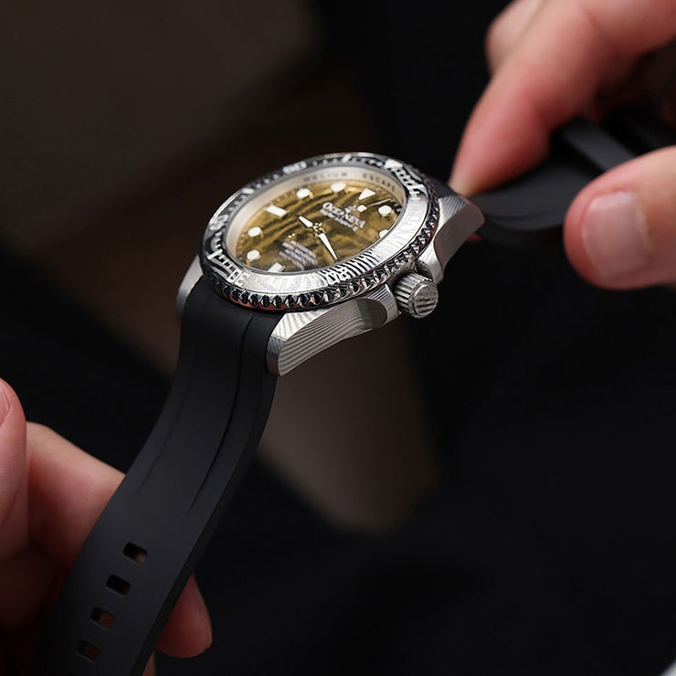 Oceaneva Deep Marine Explorer II Damascus Yellow Gold Limited Edition