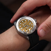 Oceaneva Deep Marine Explorer II Damascus Yellow Gold Limited Edition