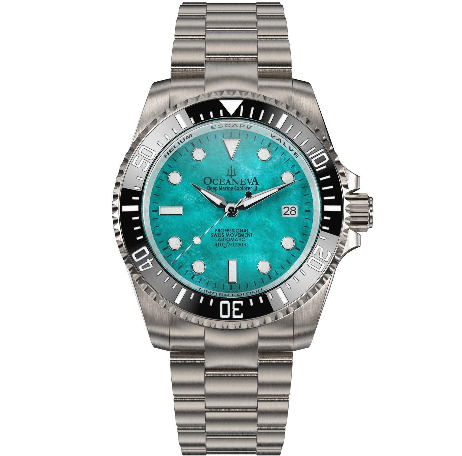 Oceaneva Titanium Deep Marine Explorer II Automatic 1250M