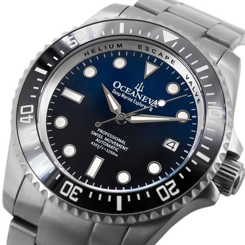 Oceaneva Titanium Deep Marine Explorer II Automatic 1250M Blue