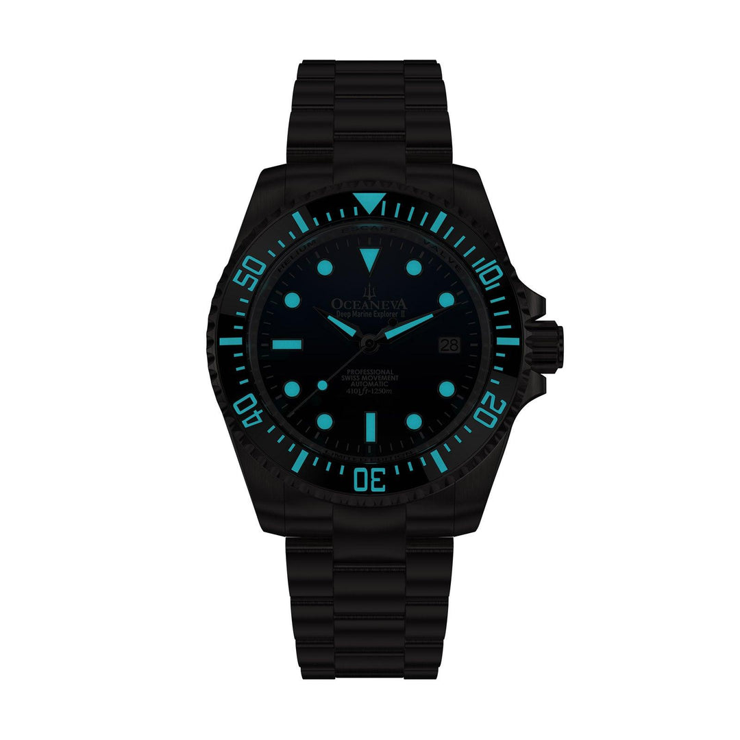 Oceaneva Titanium Deep Marine Explorer II Automatic 1250M Blue