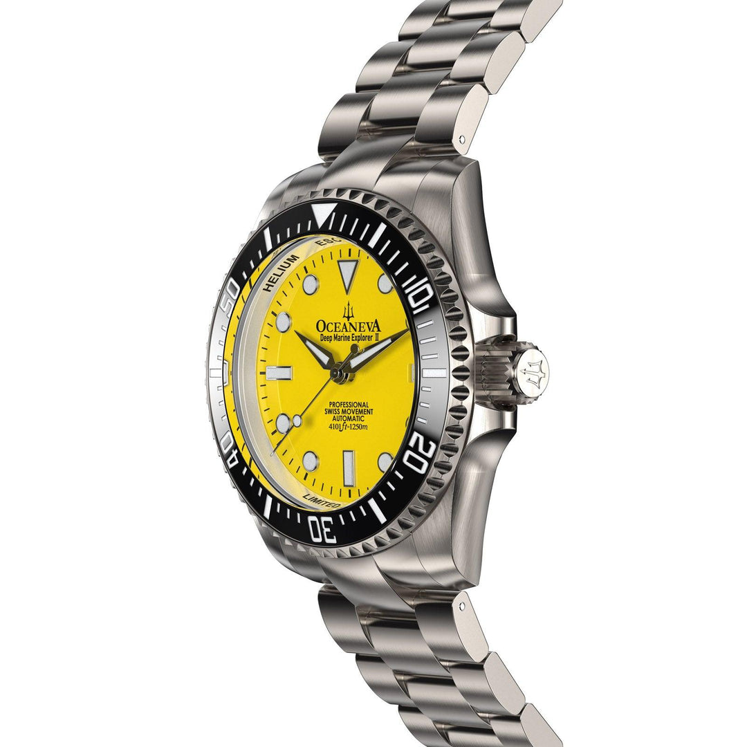 Oceaneva Titanium Deep Marine Explorer II Automatic 1250M Yellow