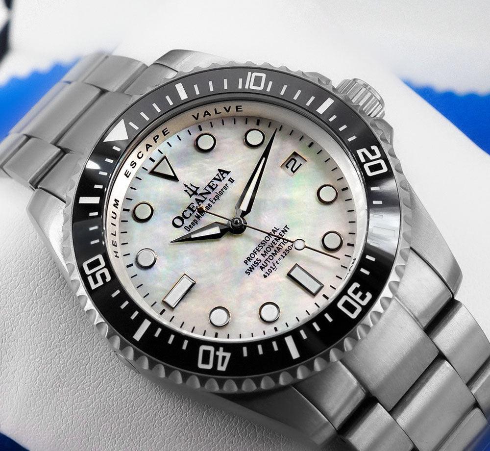 Oceaneva Titanium Deep Marine Explorer II Automatic Mother of