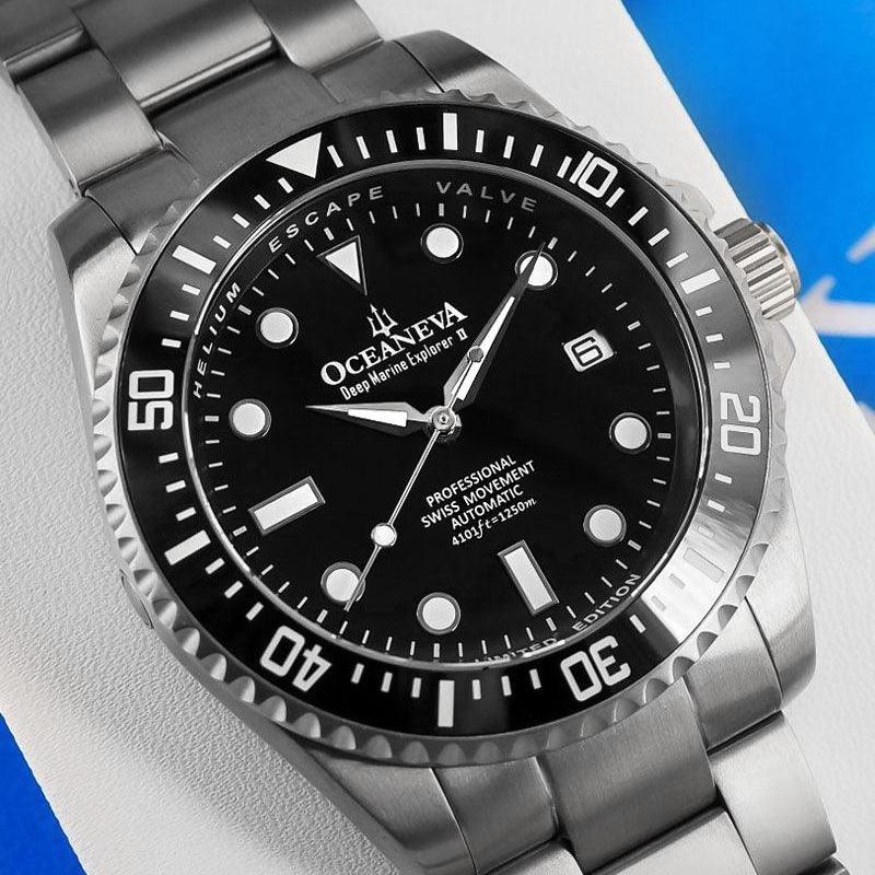 Oceaneva Titanium Deep Marine Explorer II Automatic Pro Diver