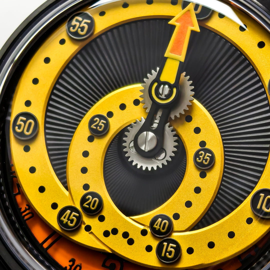 Mandetbrote Orbital Automatic Orange Crush Limited Edition