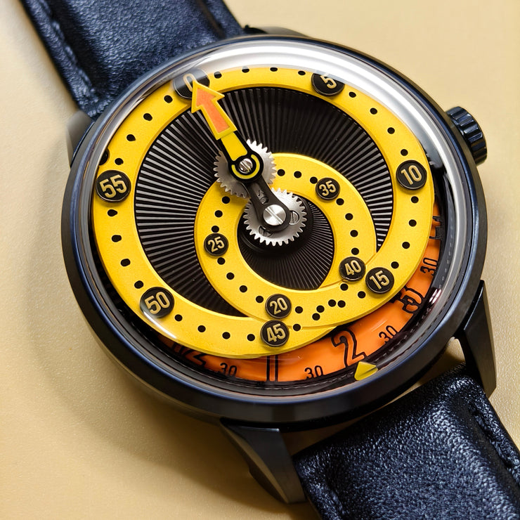 Mandetbrote Orbital Automatic Orange Crush Limited Edition