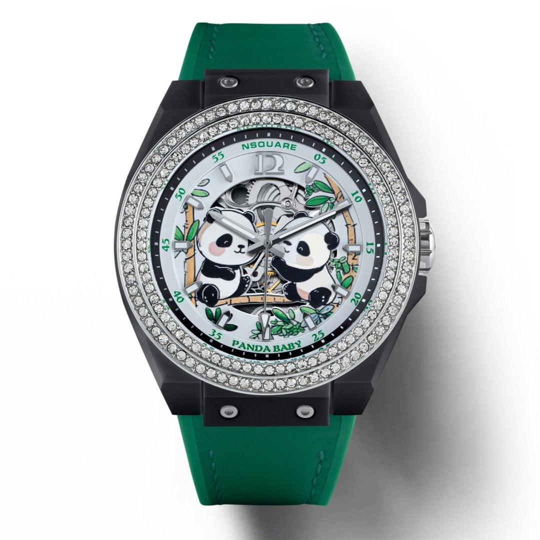 Nsquare Panda Baby N46.2 Automatic Black Green* – Watches.com