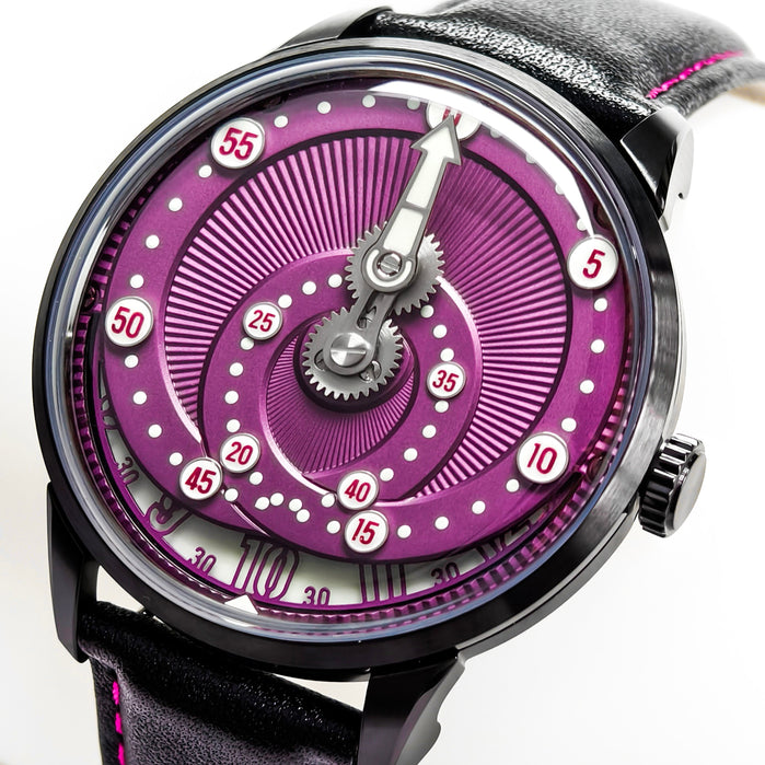 Mandetbrote Orbital Automatic Purple Crush Limited Edition angled shot picture