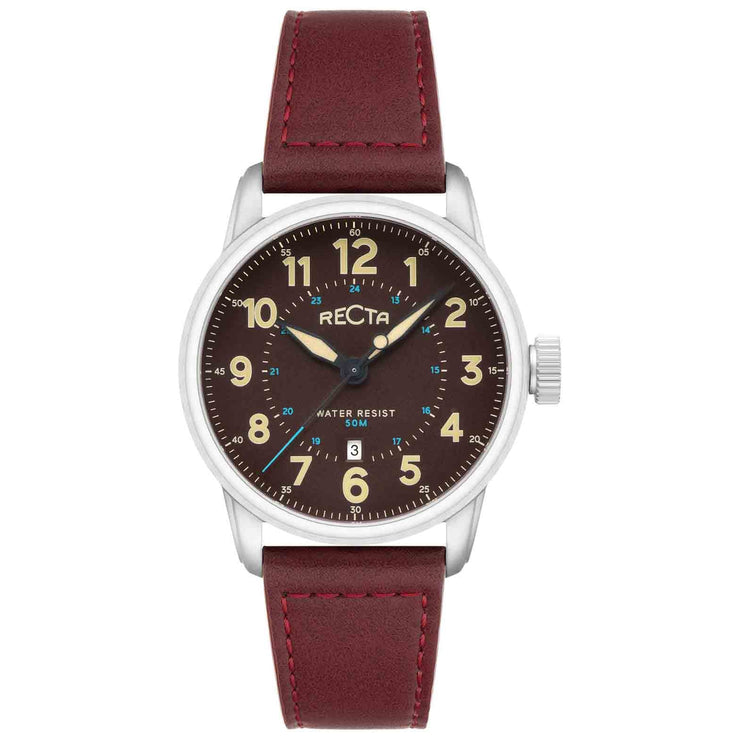 Recta Altitude 3 Hands Date Espresso | Watches.com