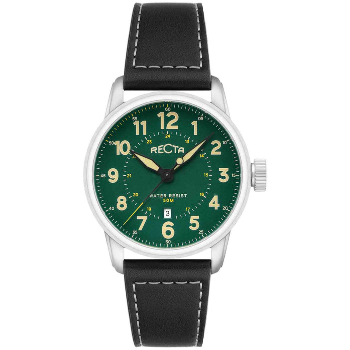 Recta Altitude 3 Hands Date Pine angled shot picture